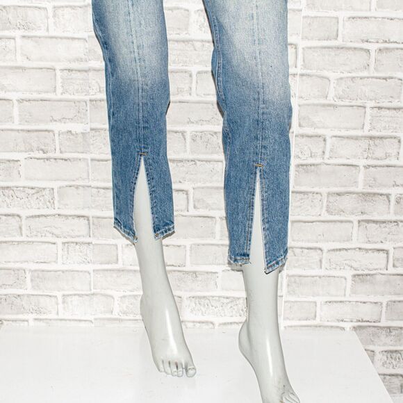 FRAME Denim Rigid Re-release Le Original Jeans Front Split Boot Size 24 - Picture 9 of 11